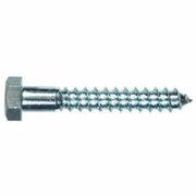 TOTALTURF 230113 0.37 x 8 in. Zinc Hex Head Lag Bolt TO3243036